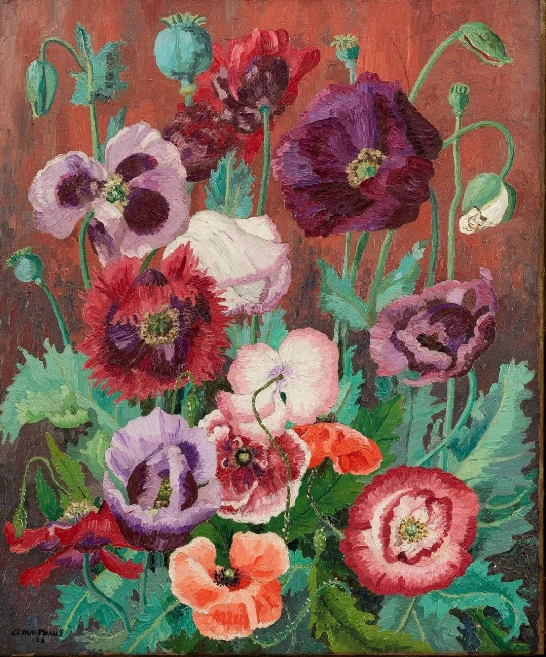 Чудесные ирисы для настроения от  британского художника Седрика Морриса 🌸