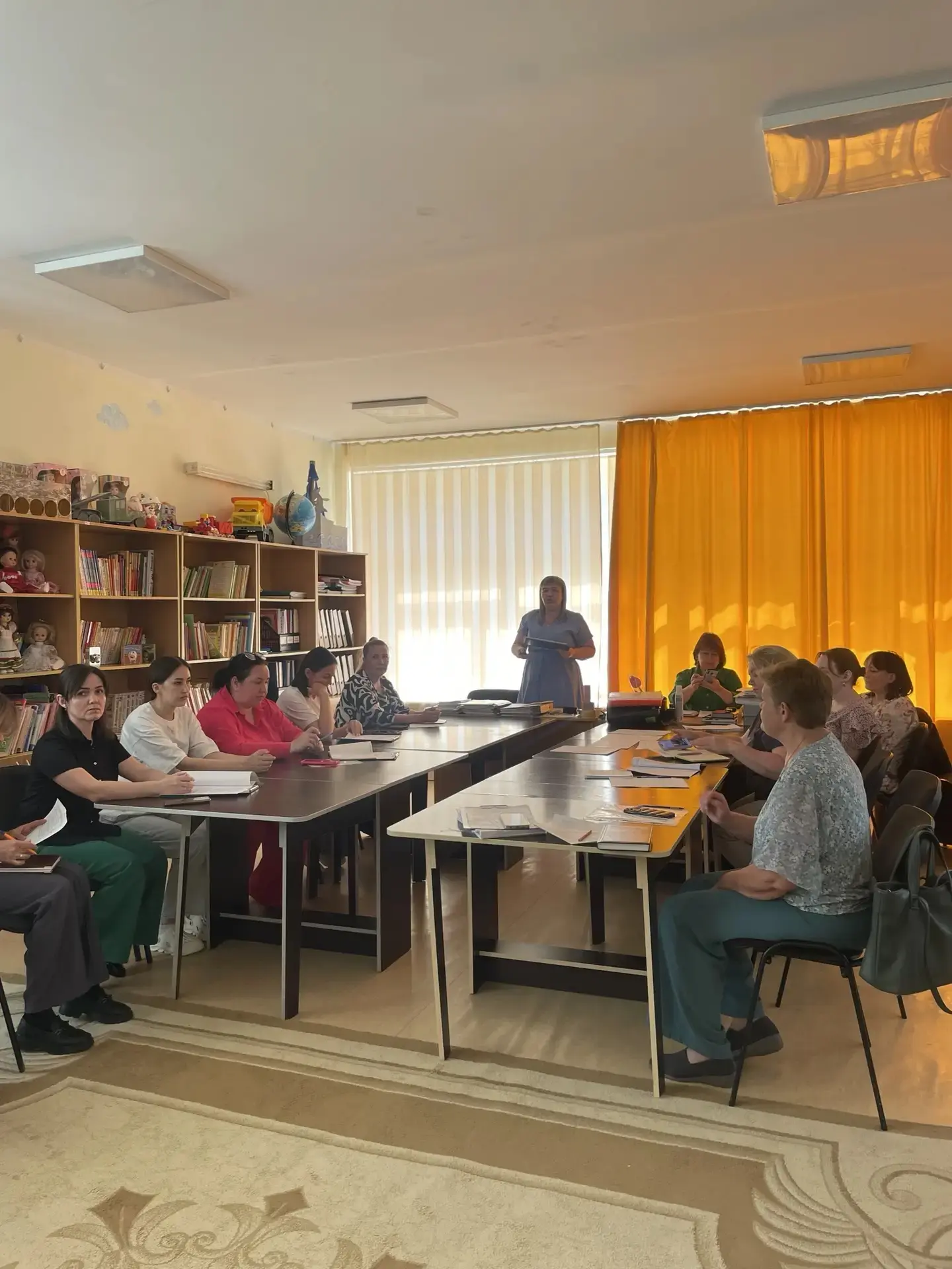 Итоговый педсовет.🧑🏻‍🏫📝 
Сегодня прошел итоговый педсовет, отчет работы педагогического коллекти