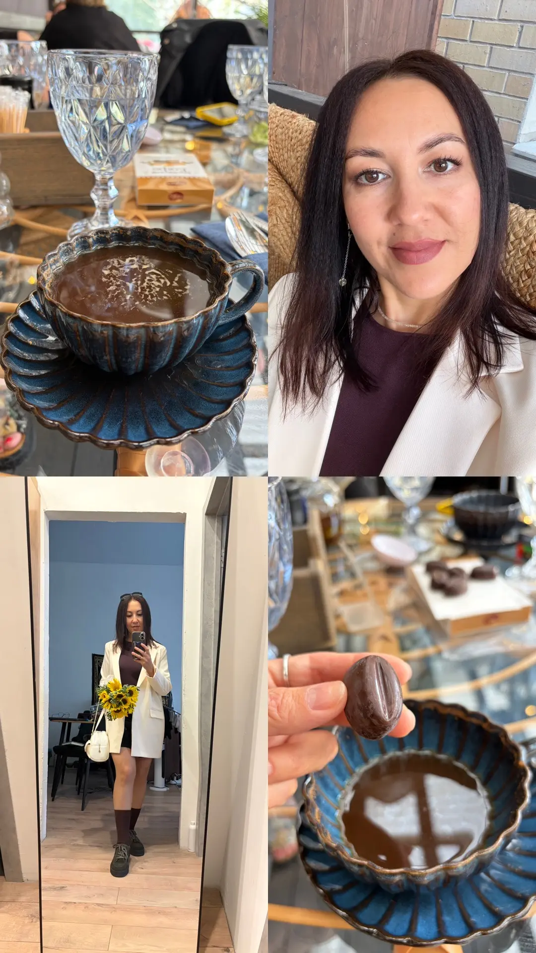 Сегодня встречалась с прекрасными девушками 🥰 по дороге домой купила цветочки у бабушк...