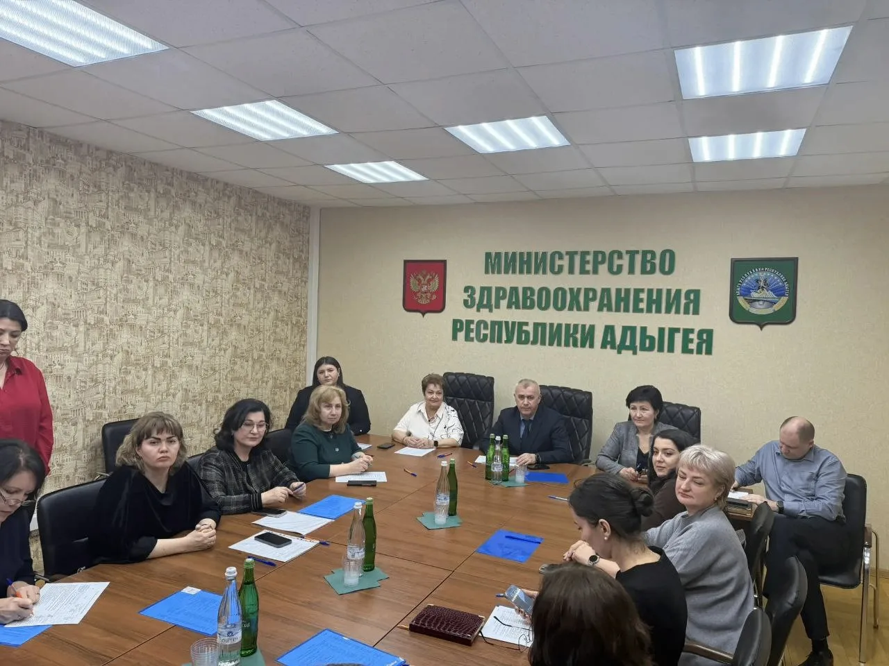 Сегодня в Министерстве здравоохранения Республики Адыгея состоялся заключительный этап ...