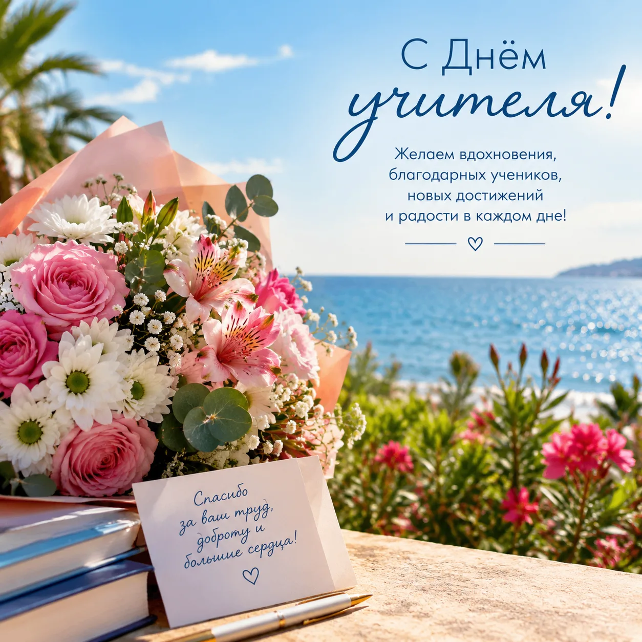 5 октября — День учителя! 📚🌷