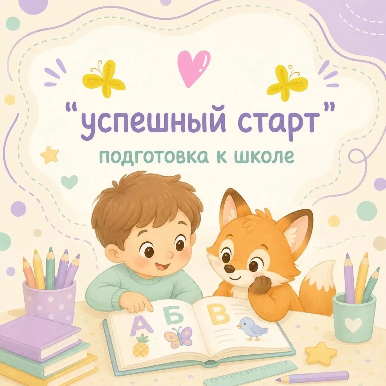 🎓 Группа подготовки к школе «Успешный старт»: откройте ребёнку дверь в мир знаний! 🚪
