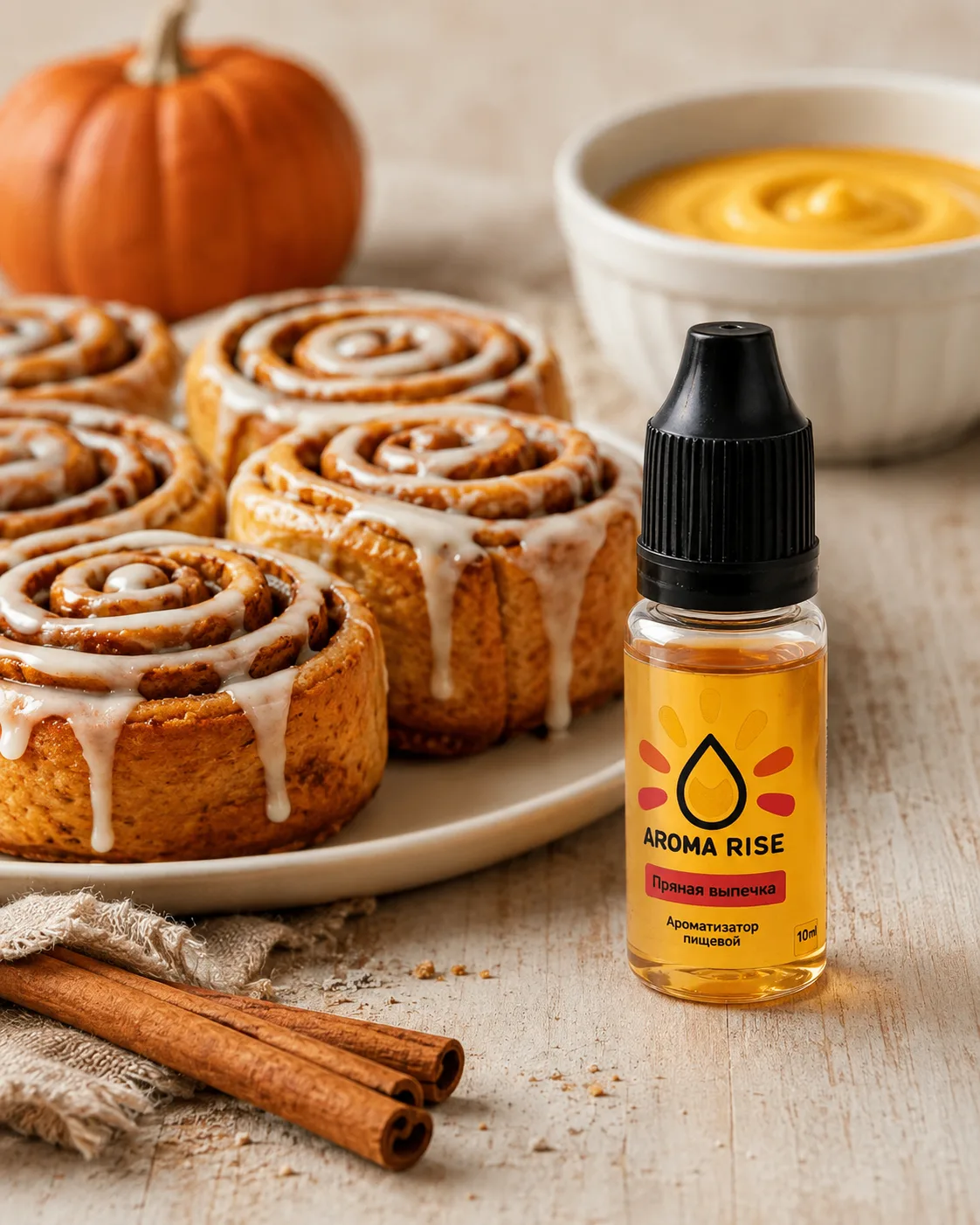Pumpkin Cinnamon Rolls — вкус, который стоит попробовать этой осенью 🍂Тыквенные синнаб...