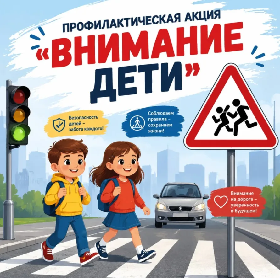Продолжается Всероссийская акция «Внимание – дети!»