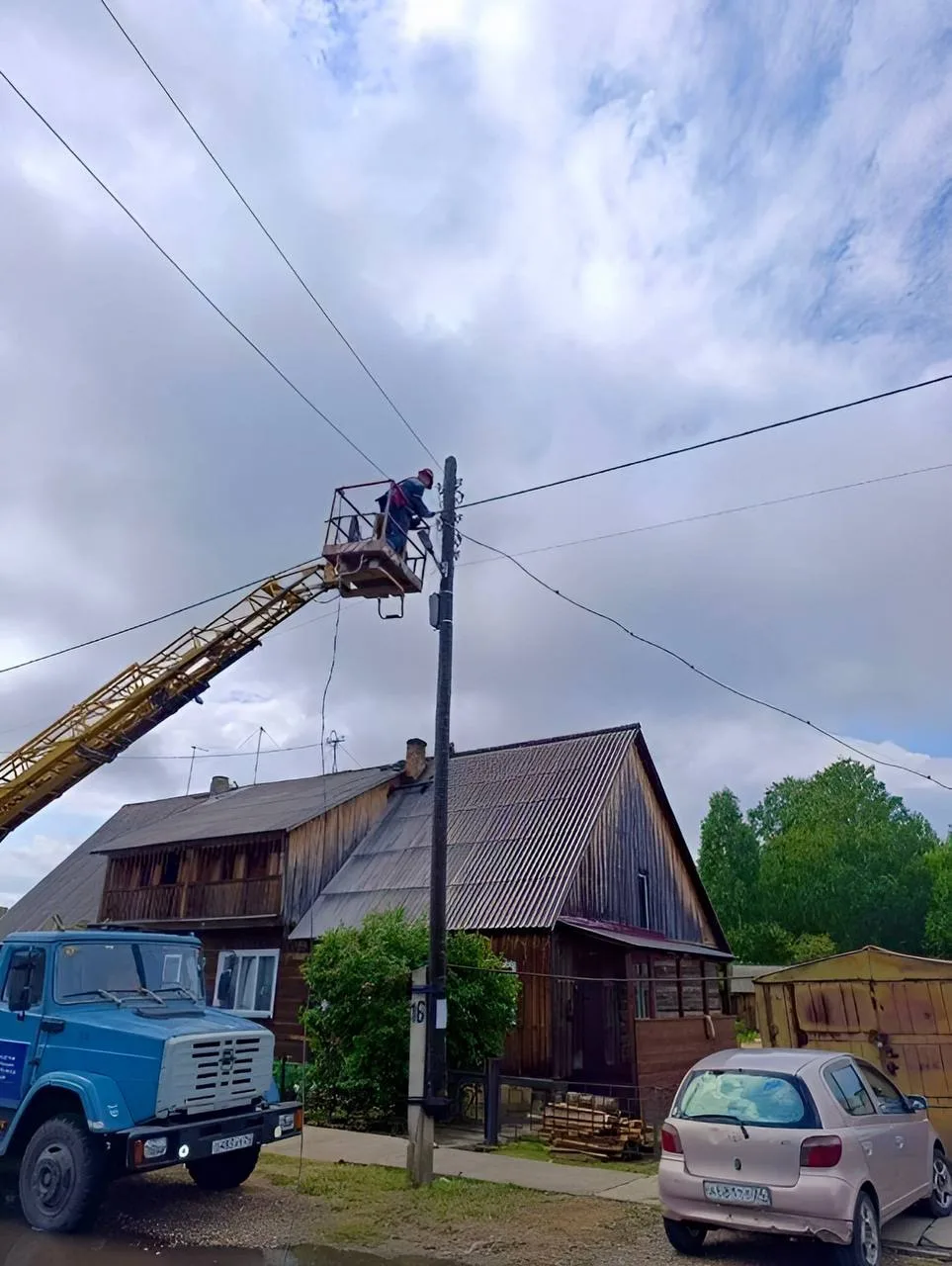 👷‍♂️ Енисейский участок Северного филиала КрасЭКо завершил капитальный ремонт воздушной линии элект