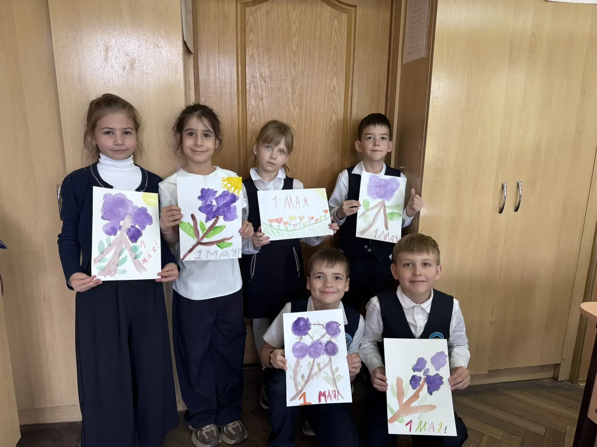 🎨 1 мая в нашей гимназии — праздник творчества и патриотизма!  В честь Дня труда и весны в нашей гим