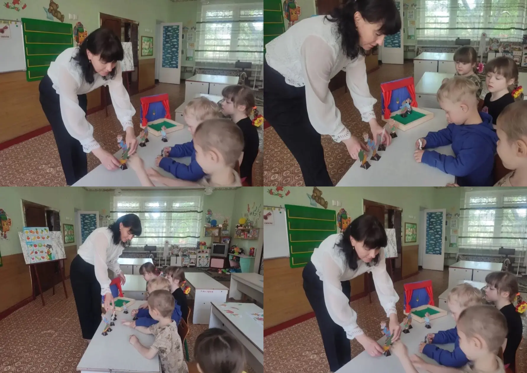 В группе "Капитошки" воспитатель Тюпа О.И