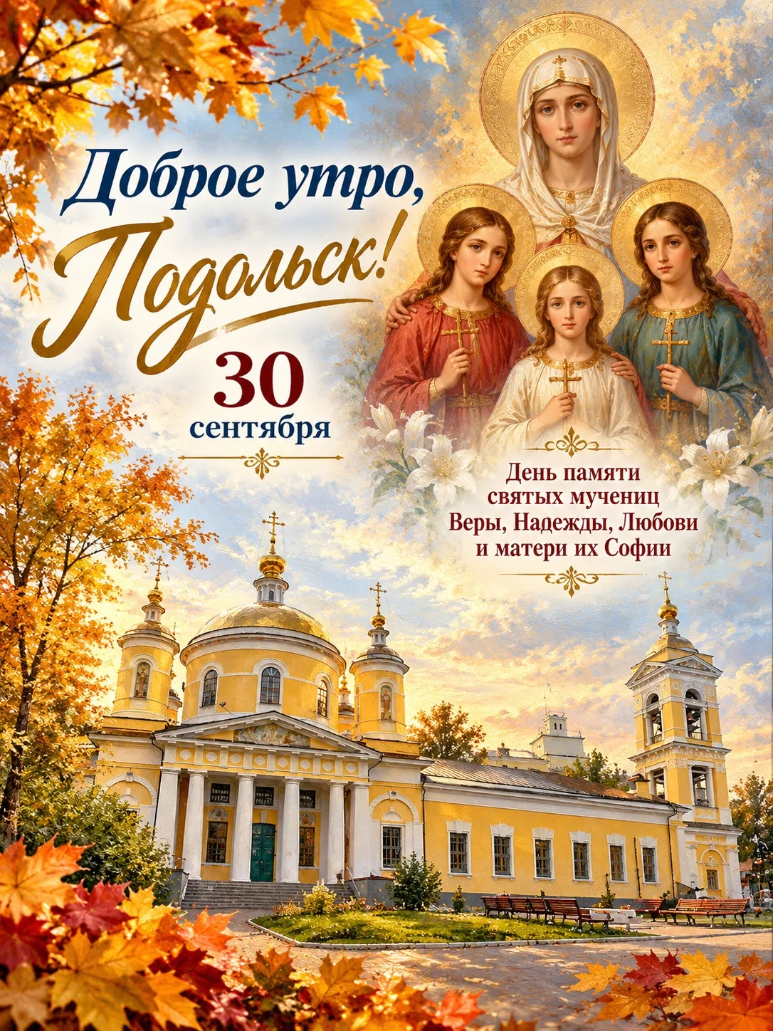 ☀️ Доброе утро, Подольск!