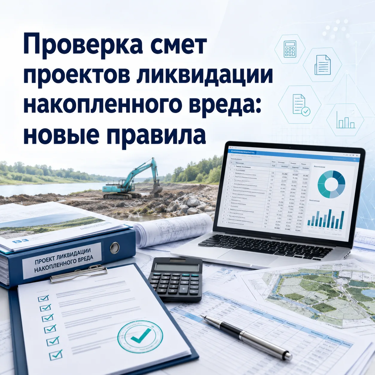 Проверка смет проектов ликвидации накопленного вреда: новые правила