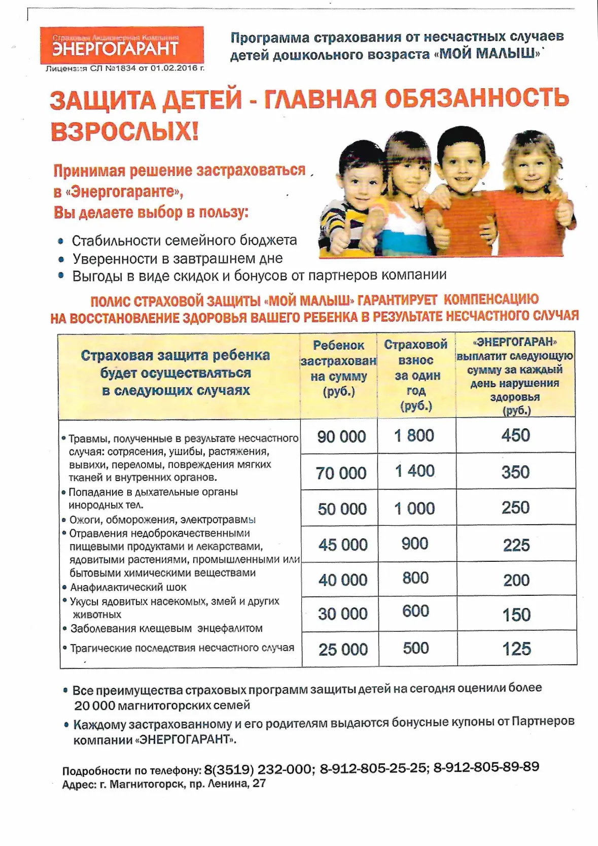 Можете как раз за выходные отправить листовки в чаты , может кто то надумает страховаться