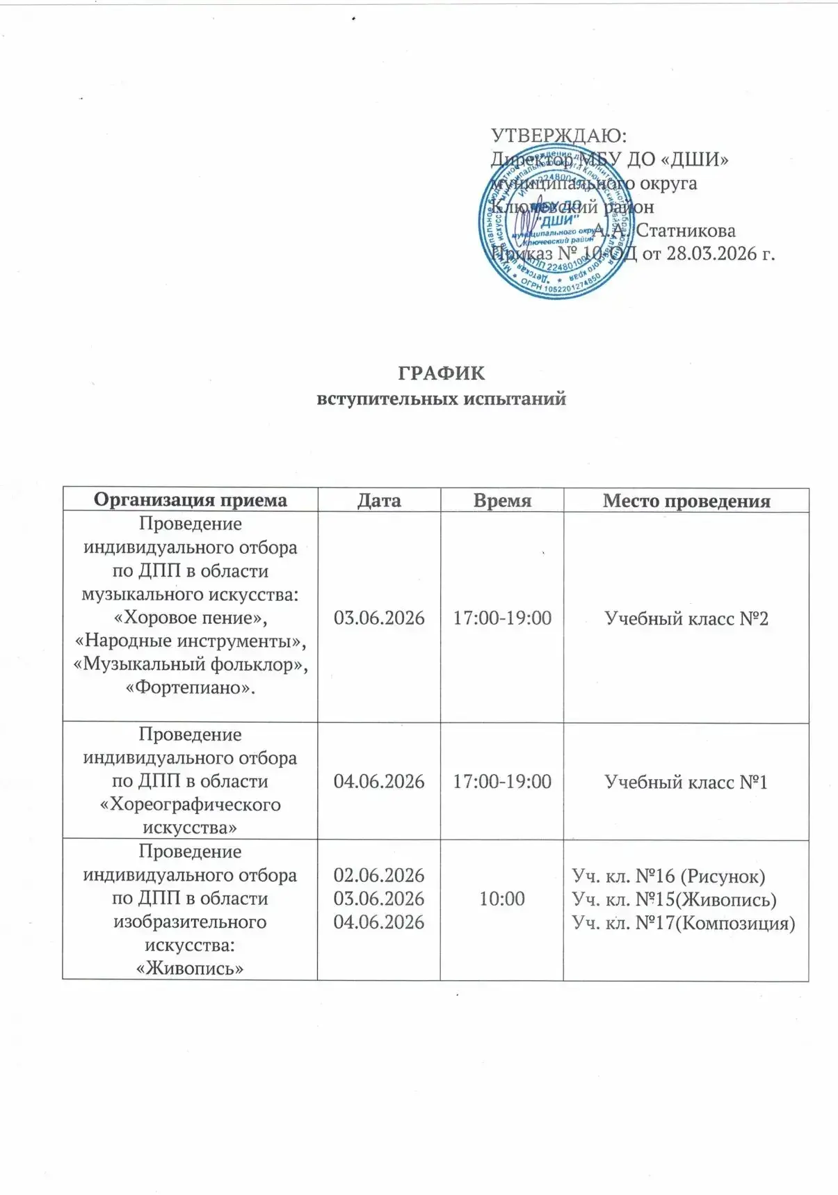 🎉 Уважаемые родители юных талантов! 🎉