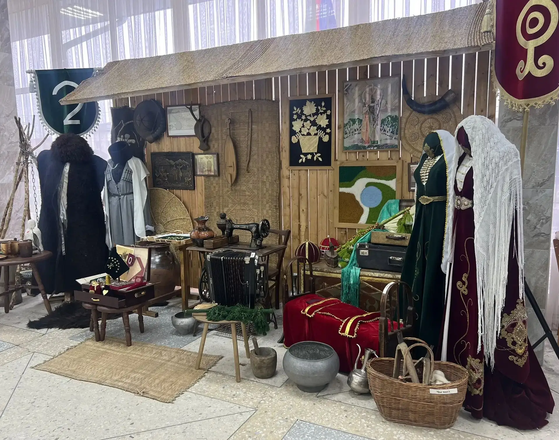 На базе Культурного центра «Нур-ет» с.п. Урвань открывается «Музей-студия народного при...