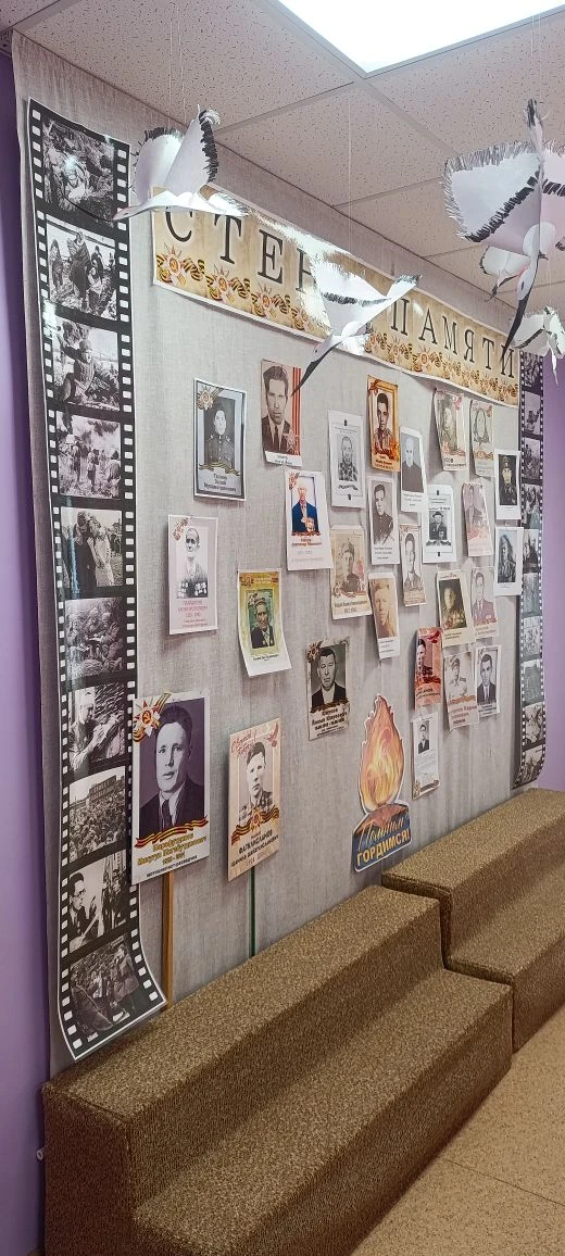 Акция «Стена Памяти» 🏛️

В преддверии празднования Дня Победы в детском саду была открыта «Стена Па