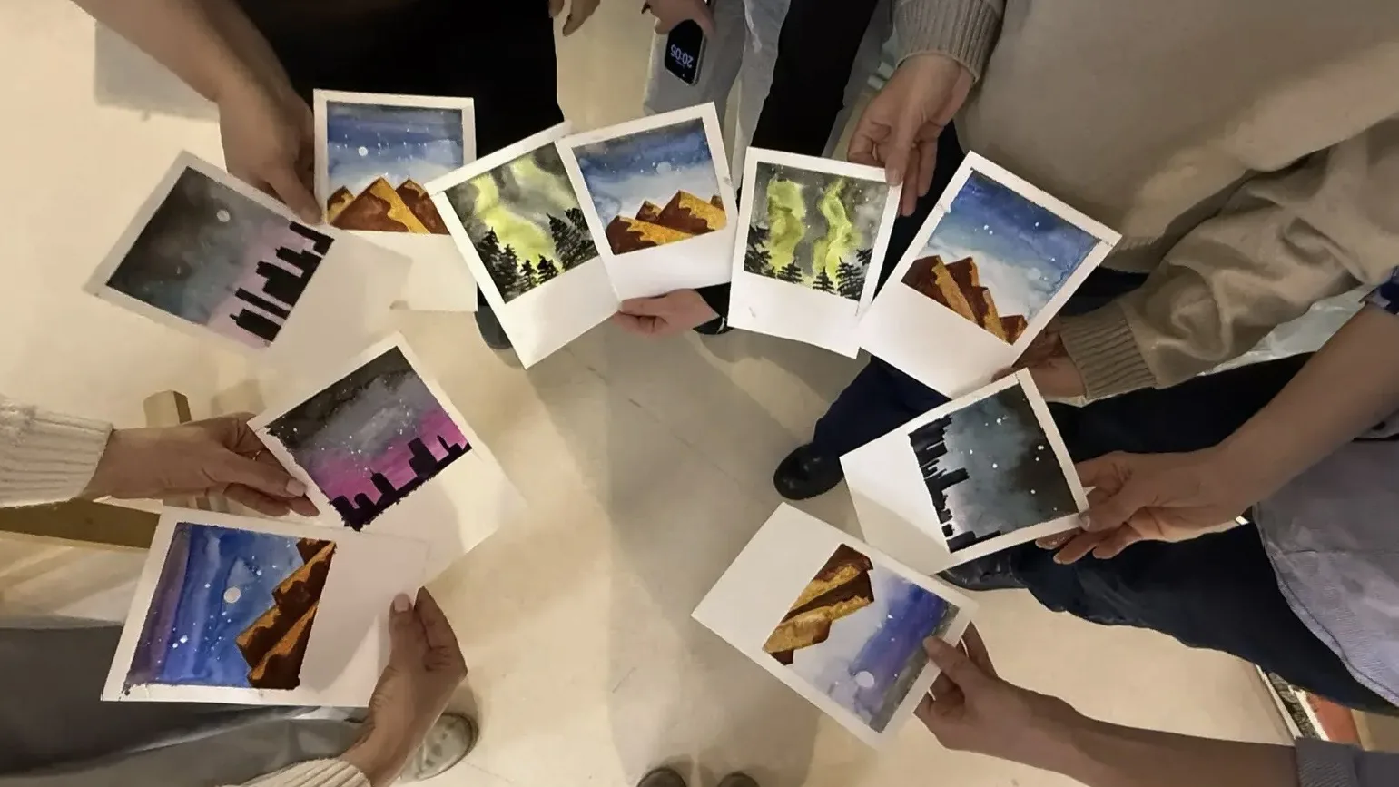 Пейзажи на формате Polaroid — это сочетание мгновенной магии и живописной глубины