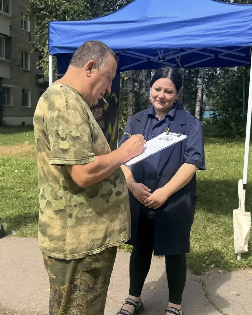 📢 Координатор Биробиджанского района от ЛДПР Анастасия Култаева провела открытый приём...