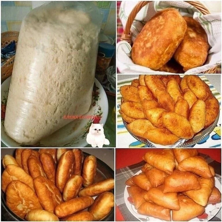 МОЕ ЛЮБИМОЕ ТЕСТО ДЛЯ ПИРОЖКОВ 😊
