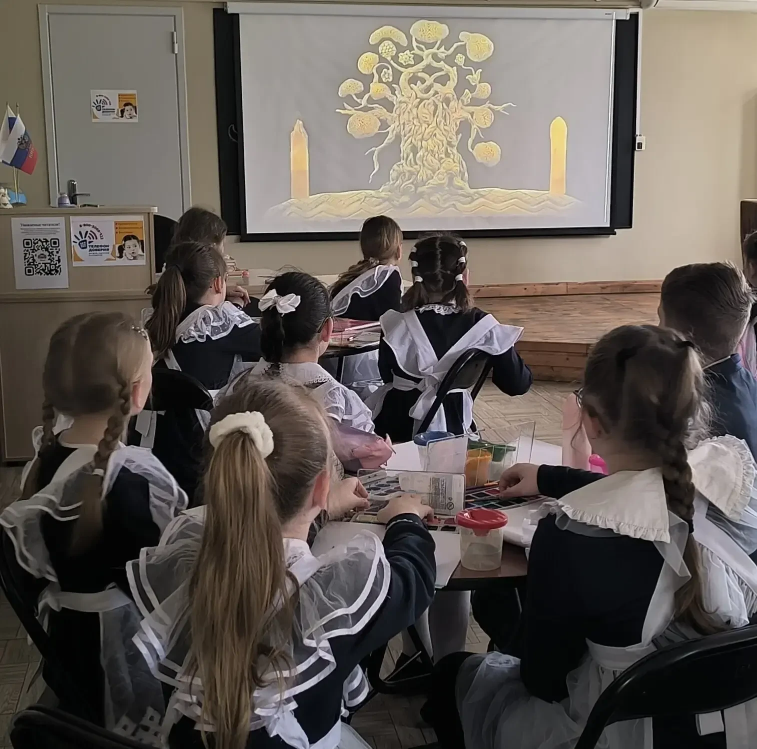 В модельной центральной городской библиотеке в дни школьных каникул для учащихся 3 А класса прошла в