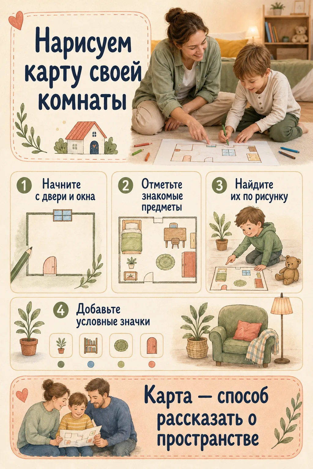 🗺️ Нарисуем карту своей комнаты