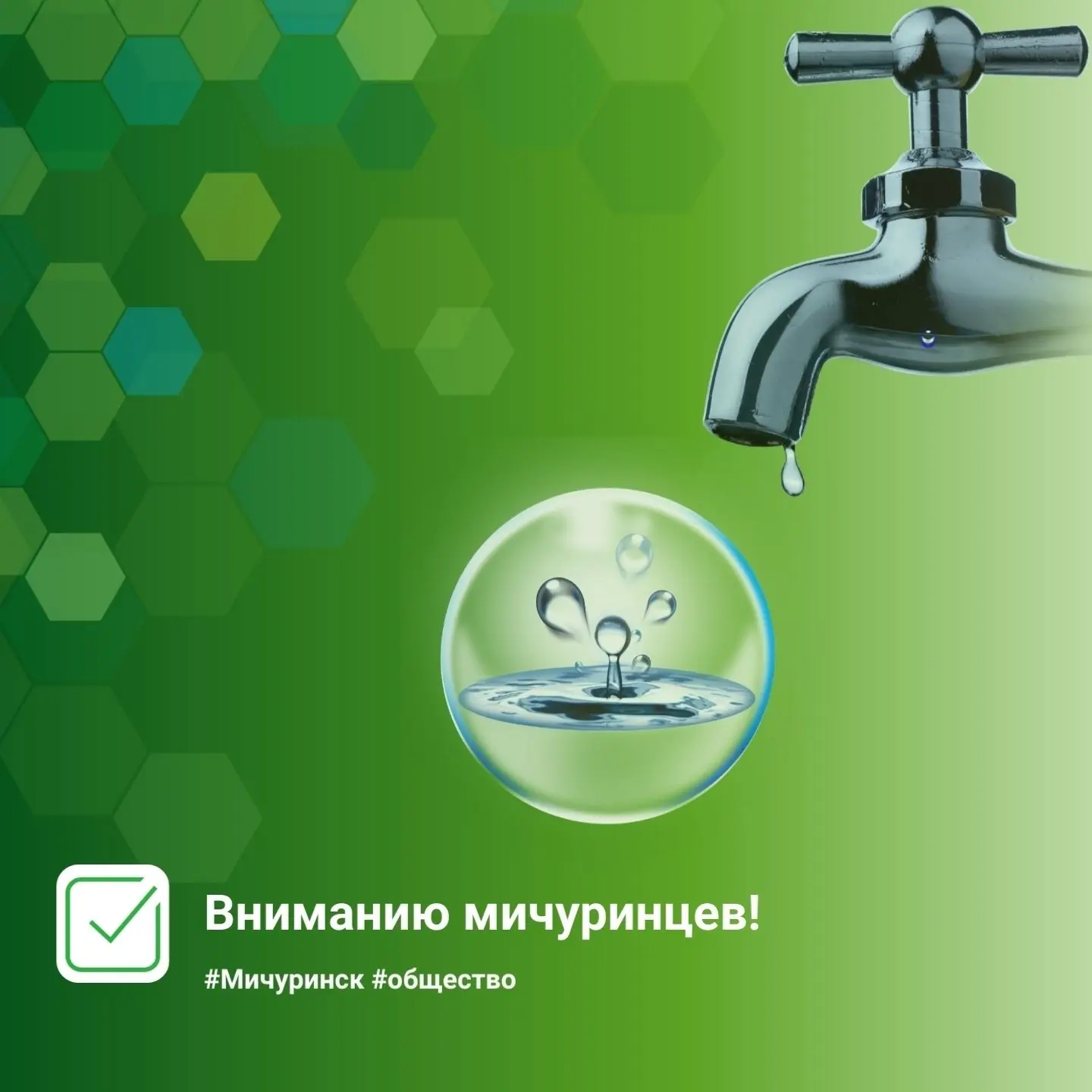 Вниманию мичуринцев.