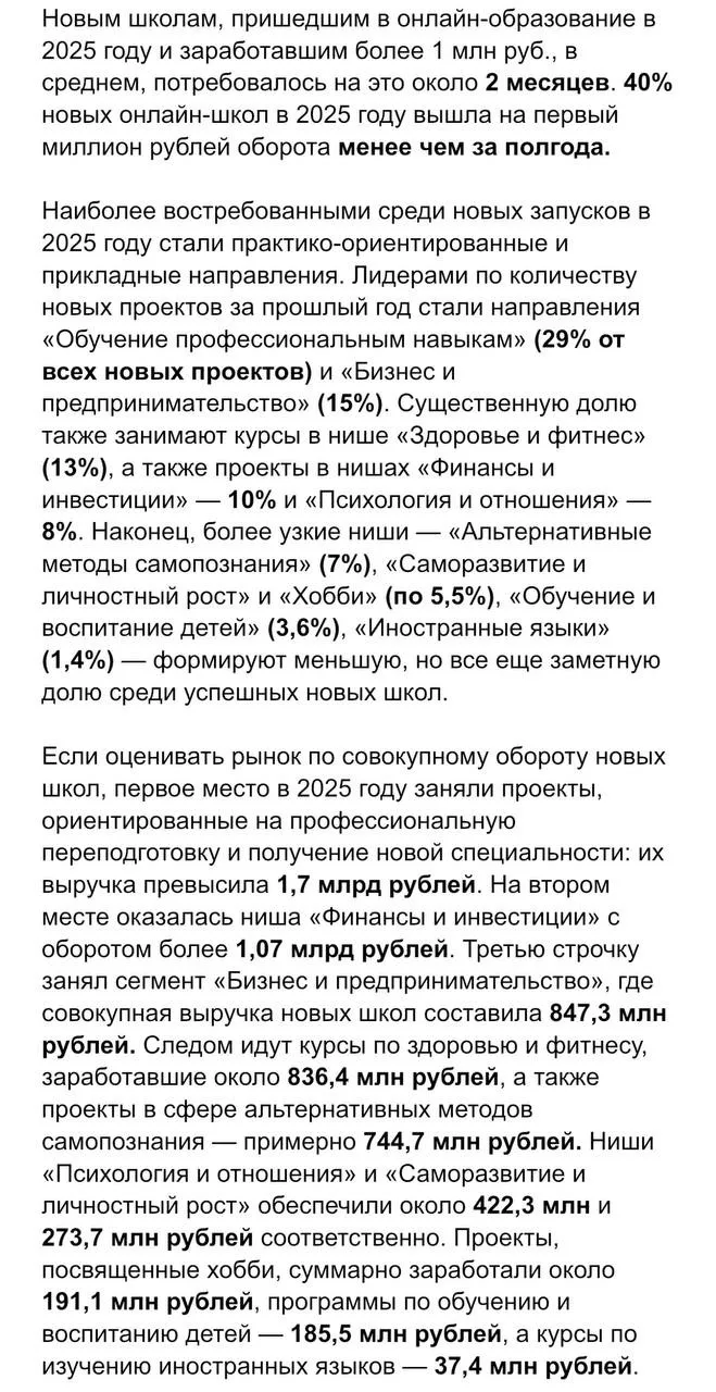 Свежая аналитика рынка по данным за весь 2025 от геткурс