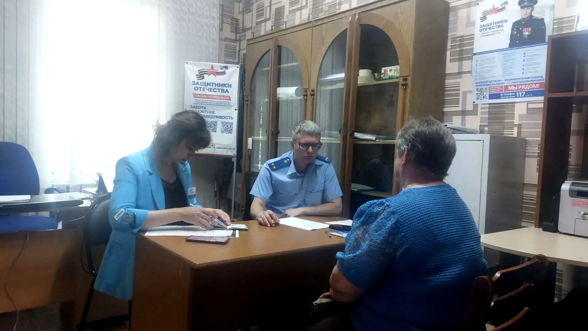 🚨 Прокурор Барышского района Киселев М.С. совместно с работником регионального филиала Государствен