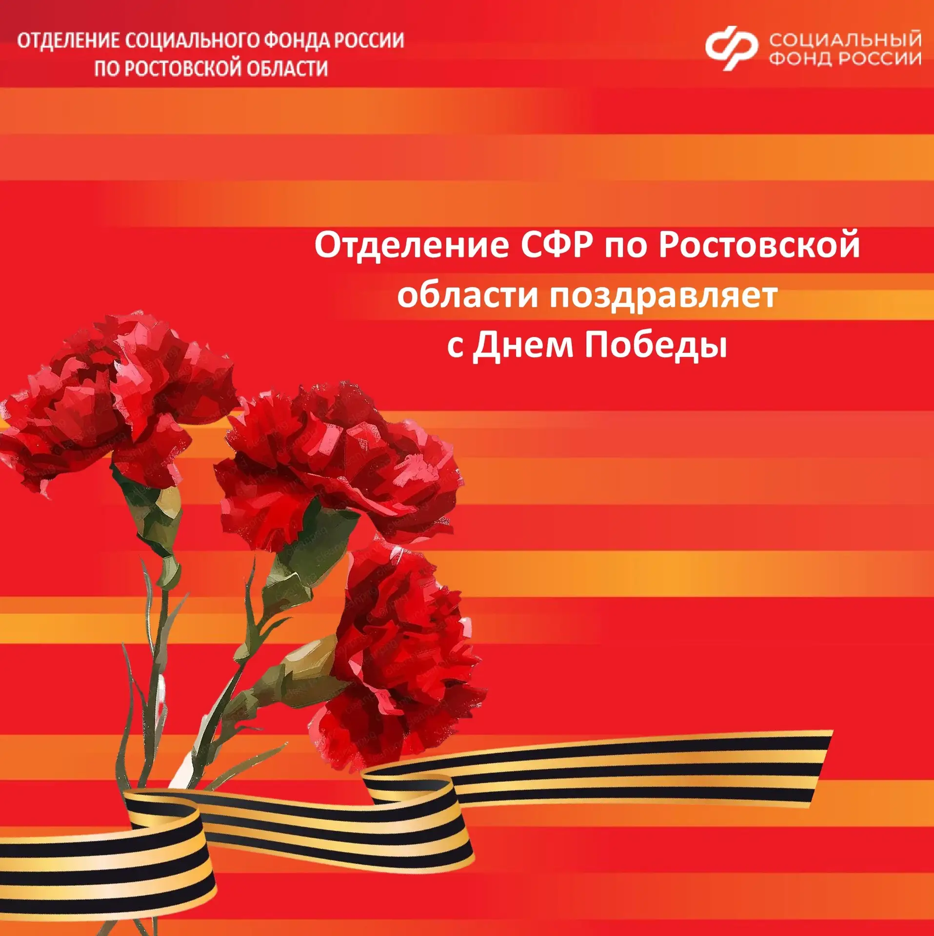 🕊️Отделение СФР по Ростовской области поздравляет дончан с 81-й годовщиной Победы в Великой Отечеств