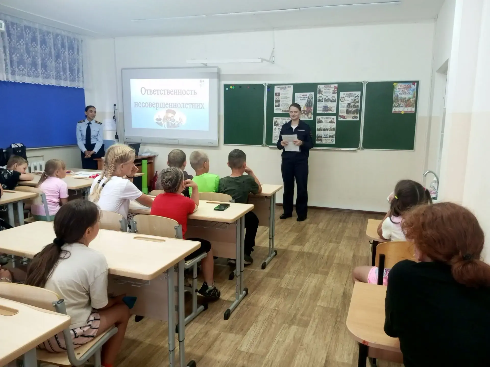 В гостях у «Росинок» — стражи правопорядка 👮‍♀️