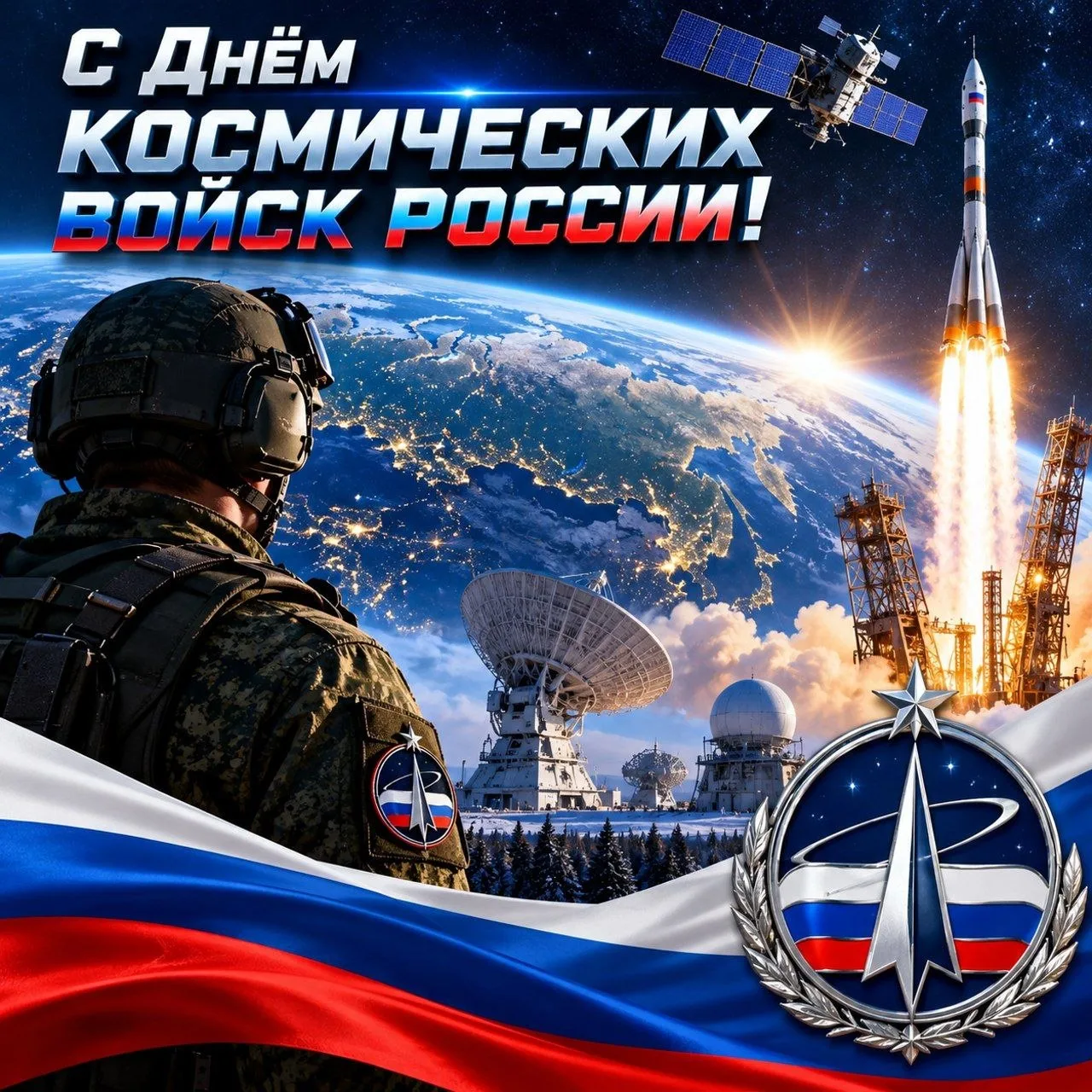 Россия отмечает День Космических войск