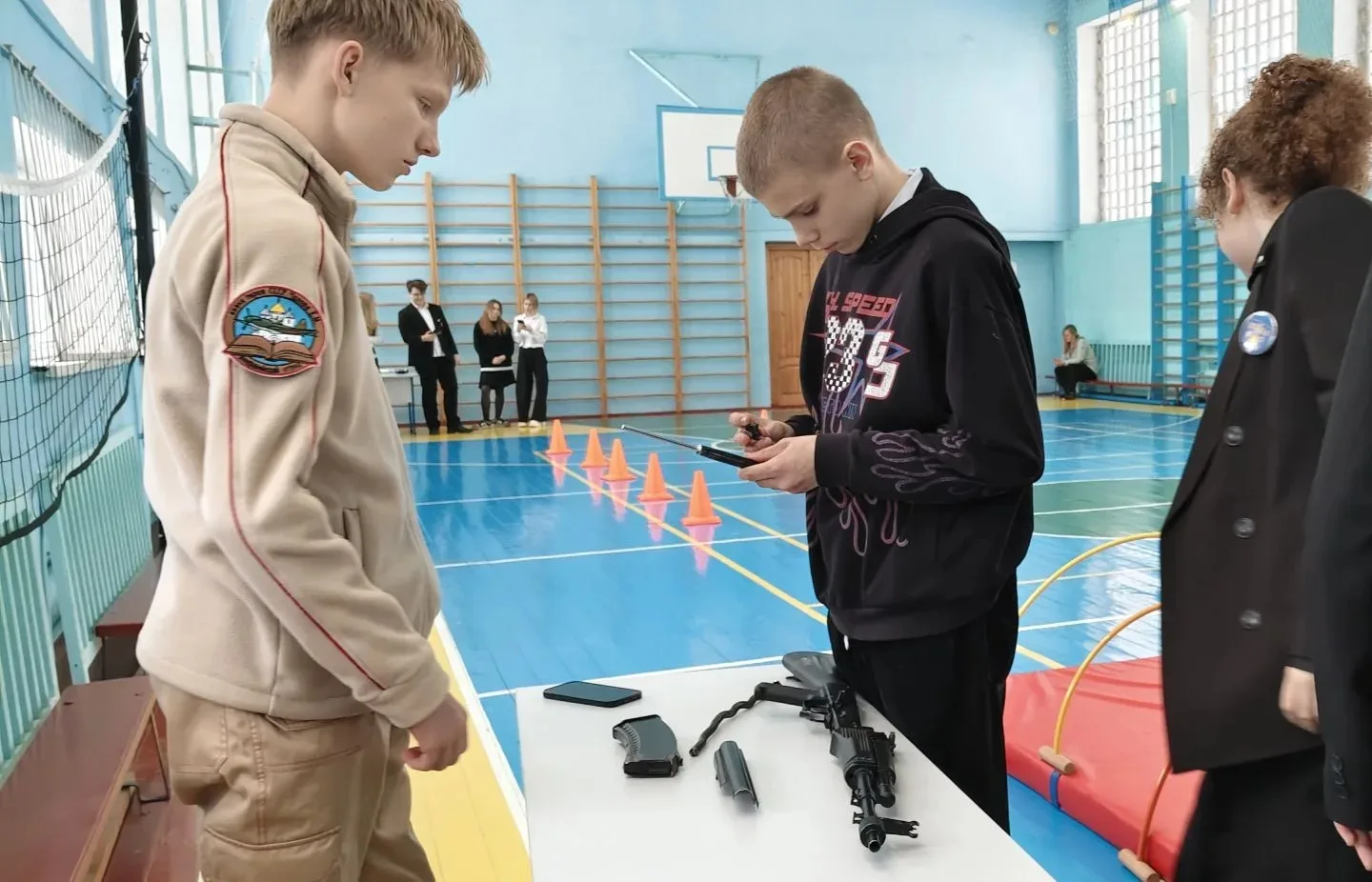 «Зарница 2.0» — новая волна военно‑патриотической игры! Юнармейский отряд имени героя Советского Сою