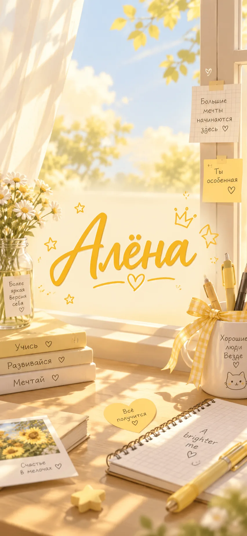 🥰 именные обои на телефон