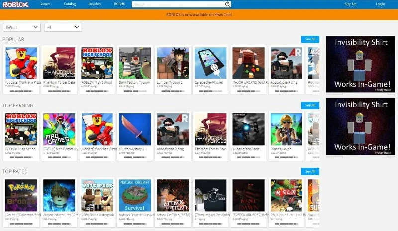 🔥Roblox вернули старый сайт!