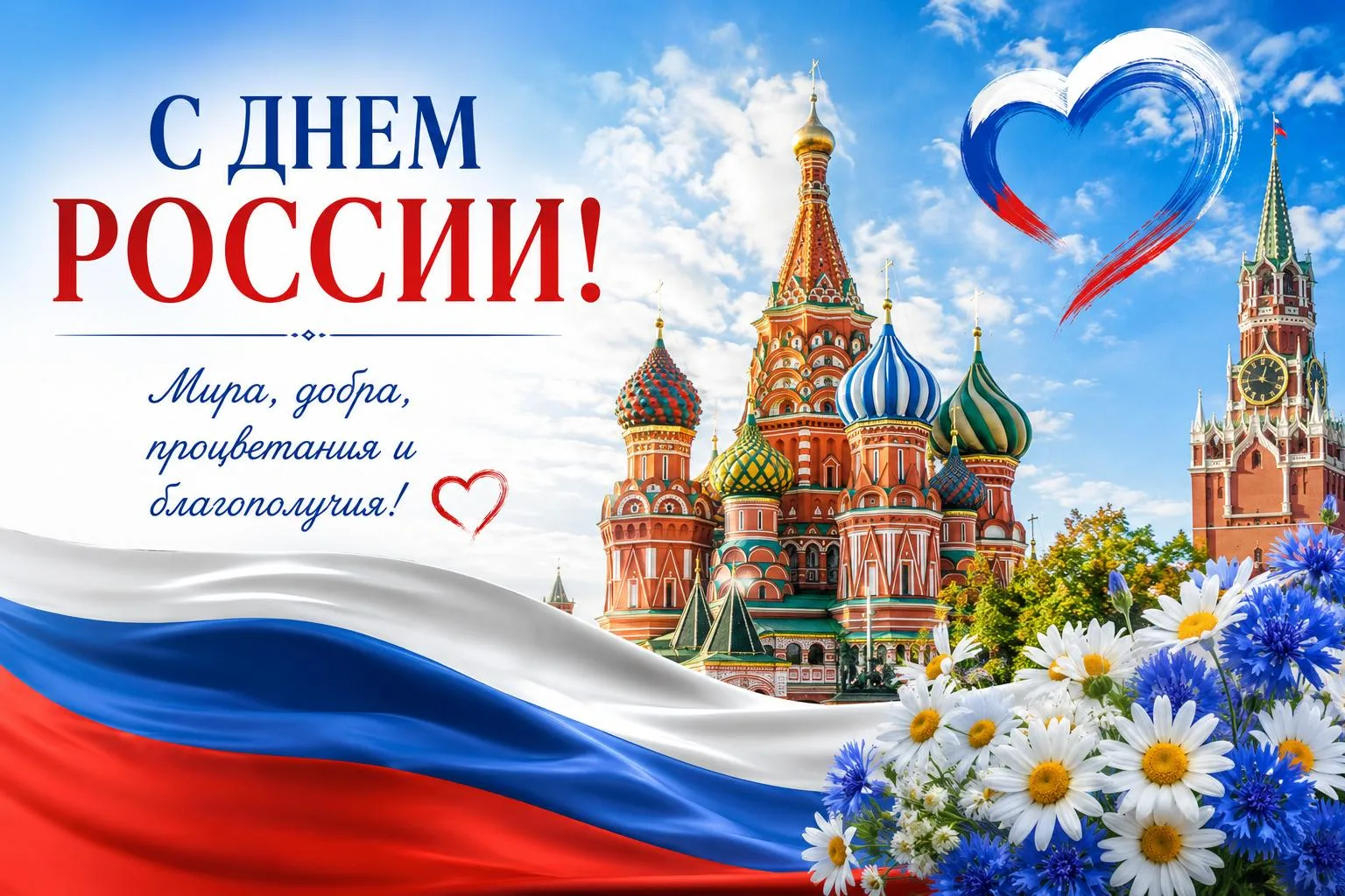 🎉 С Днём России! 🇷🇺

Сегодня мы отмечаем праздник, который объединяет всех нас — вне зависимости 