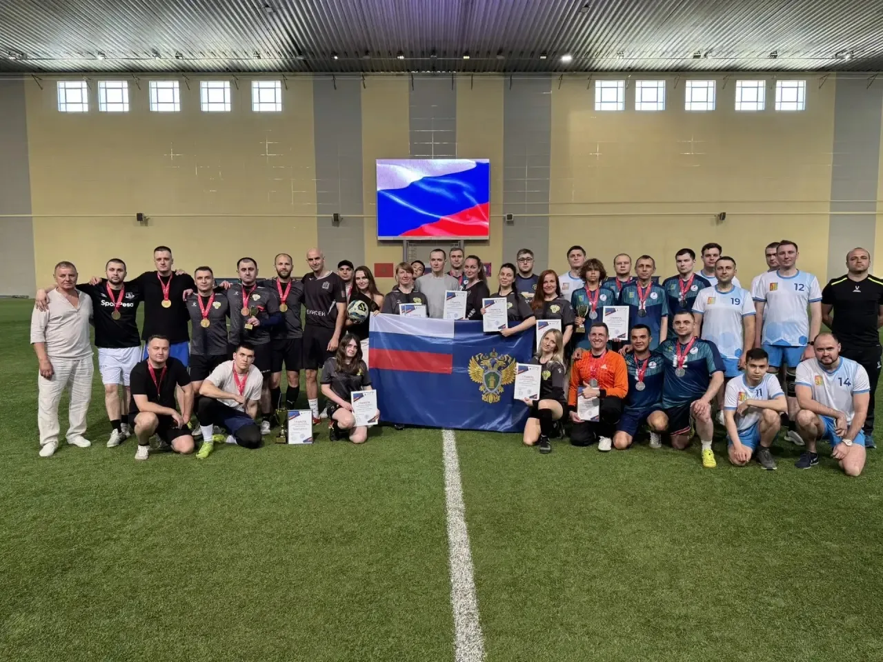 ⚽ Мини‑футбол на Спартакиаде прокуратуры: рекорды, голы и командный дух

В Футбольном манеже «Футбол