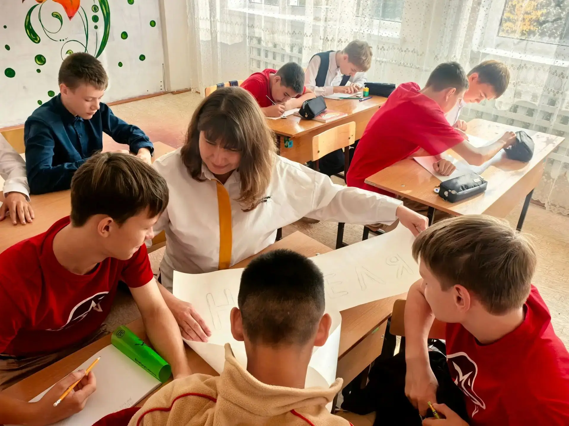 Ко Дню солидарности в борьбе с терроризмом в нашей школе прошло творческое мероприятие!...
