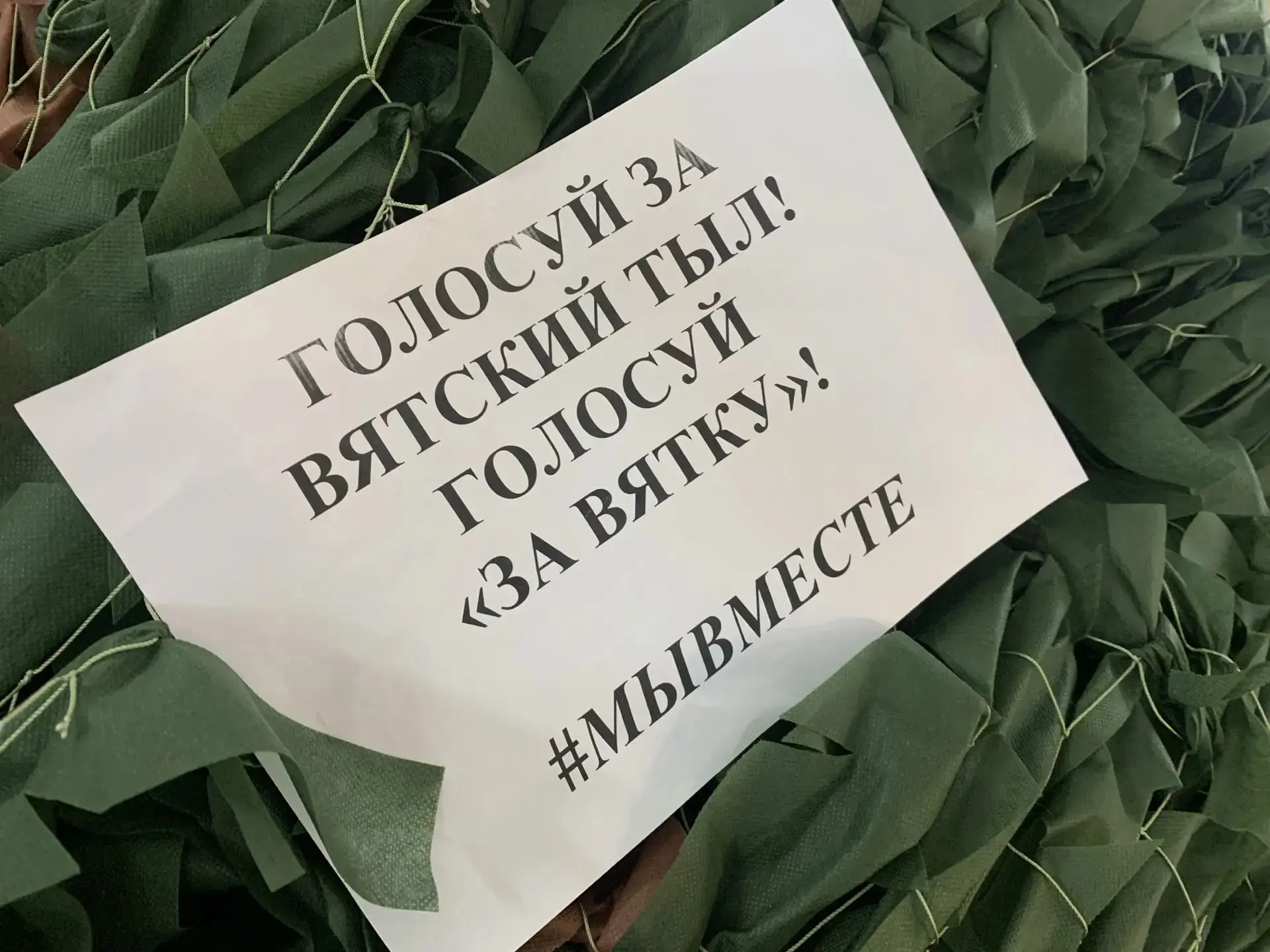 ГОЛОСУЙ ЗА ВЯТСКИЙ ТЫЛ!