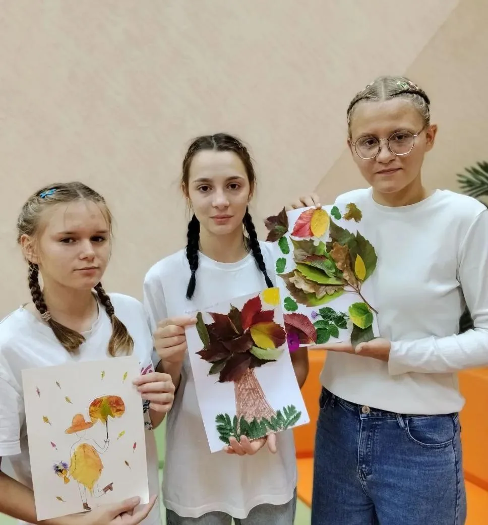 🍁 Осенние фантазии из листьев! 🍁