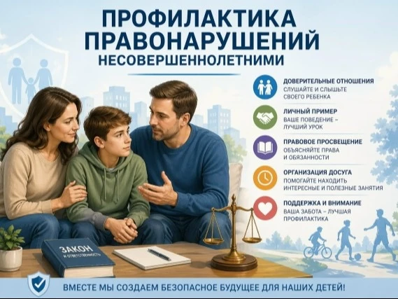 ❗️ОТВЕТСТВЕННОСТЬ НАЧИНАЕТСЯ С ТЕБЯ❗️

🔵Профилактика правонарушений среди несовершеннолетних — это 