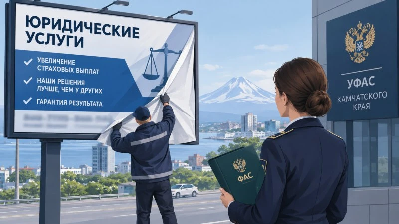 📌  Юрфирму на Камчатке накажут за ложь на рекламном баннере