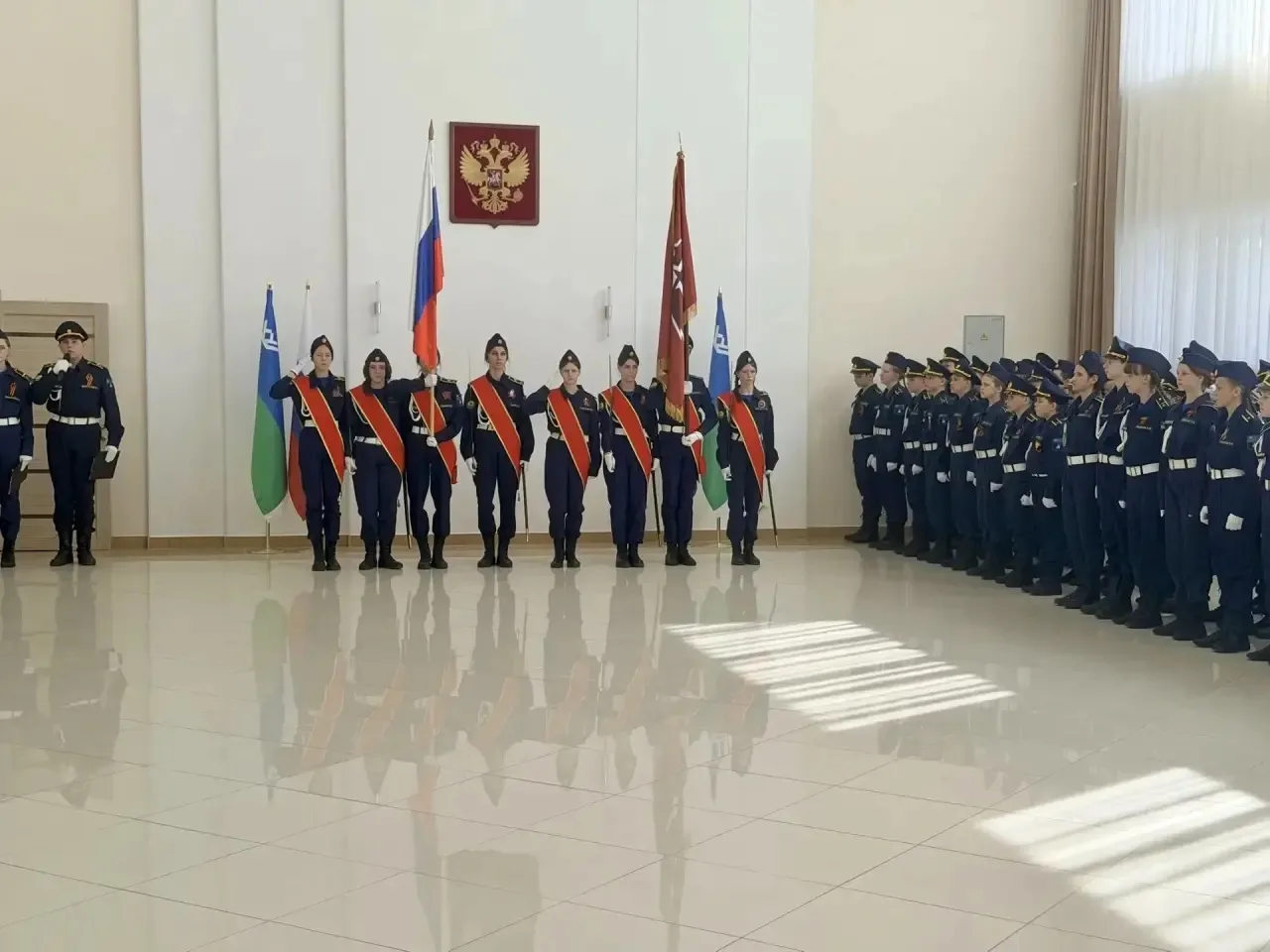 Школьников Нягани посвятили в юнармейцы! Для них этот день стал важным этапом — ребята официально вс