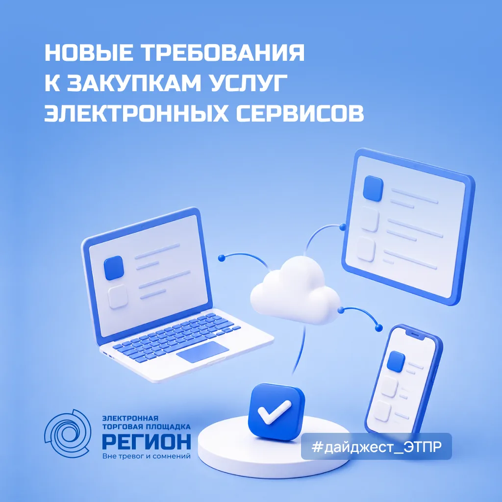 Правила закупок электронных сервисов