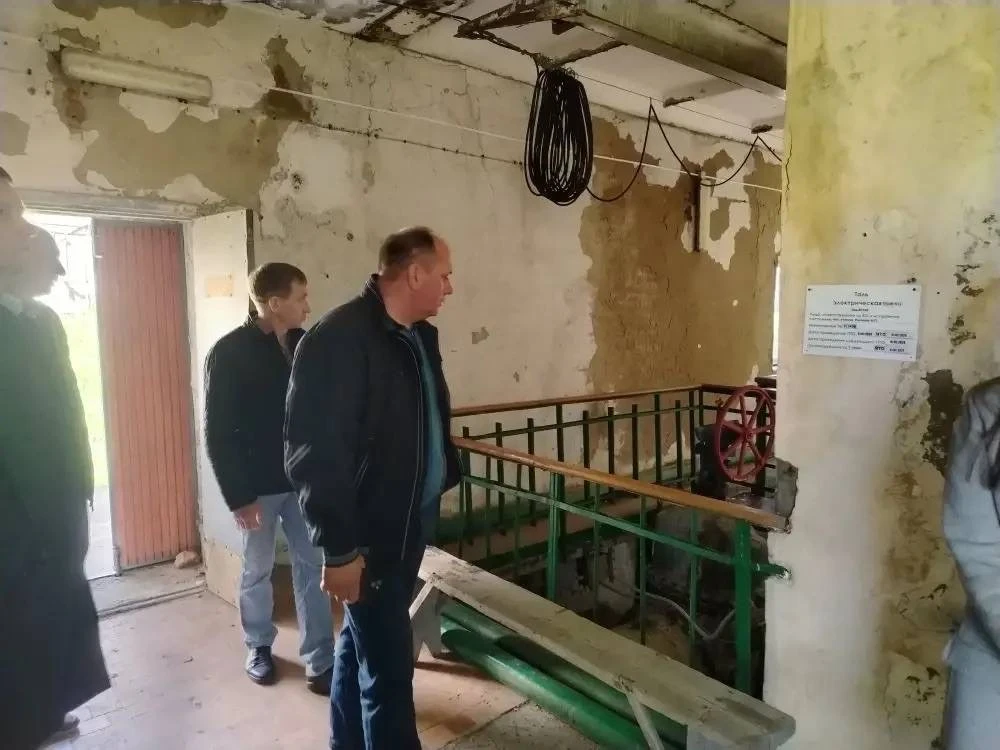 Очистные сооружения водоснабжения в хуторе Уташ стали объектом инспекции заместителя гл...