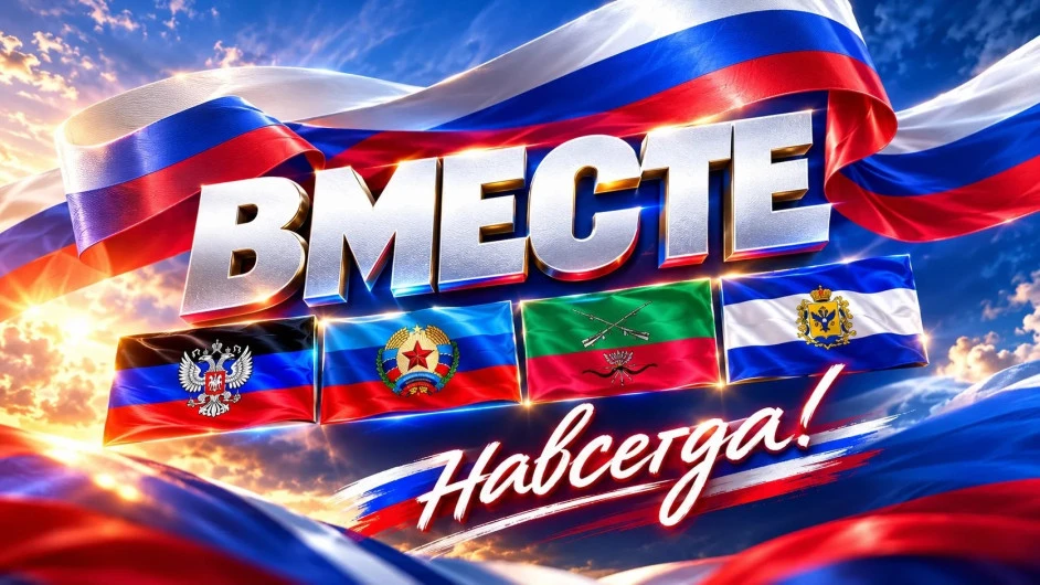 🇷🇺30 сентября — День воссоединения ДНР, ЛНР, Запорожской и Херсонской областей с Росс...