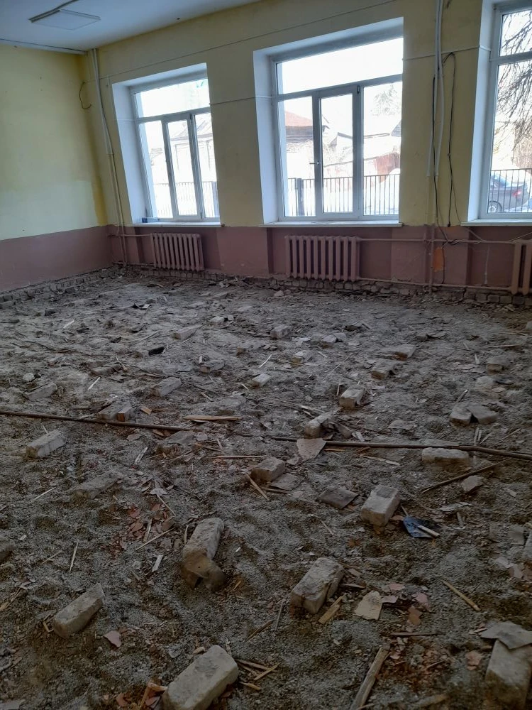 ДАН СТАРТ КАПИТАЛЬНОМУ РЕМОНТУ ШКОЛЫ!