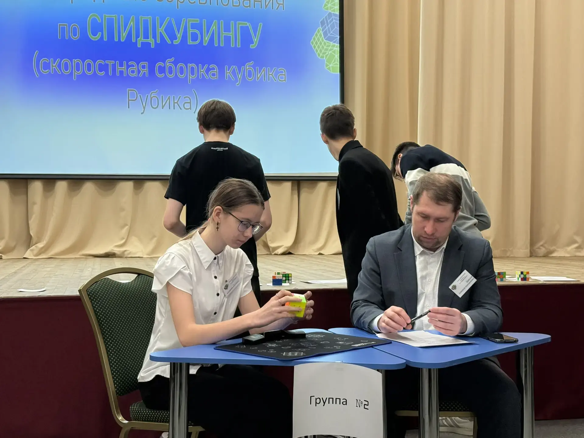 25 апреля в МБОУ гимназии имени Ф.К.Салманова прошли VI городские соревнования по Спидкубингу (скоро