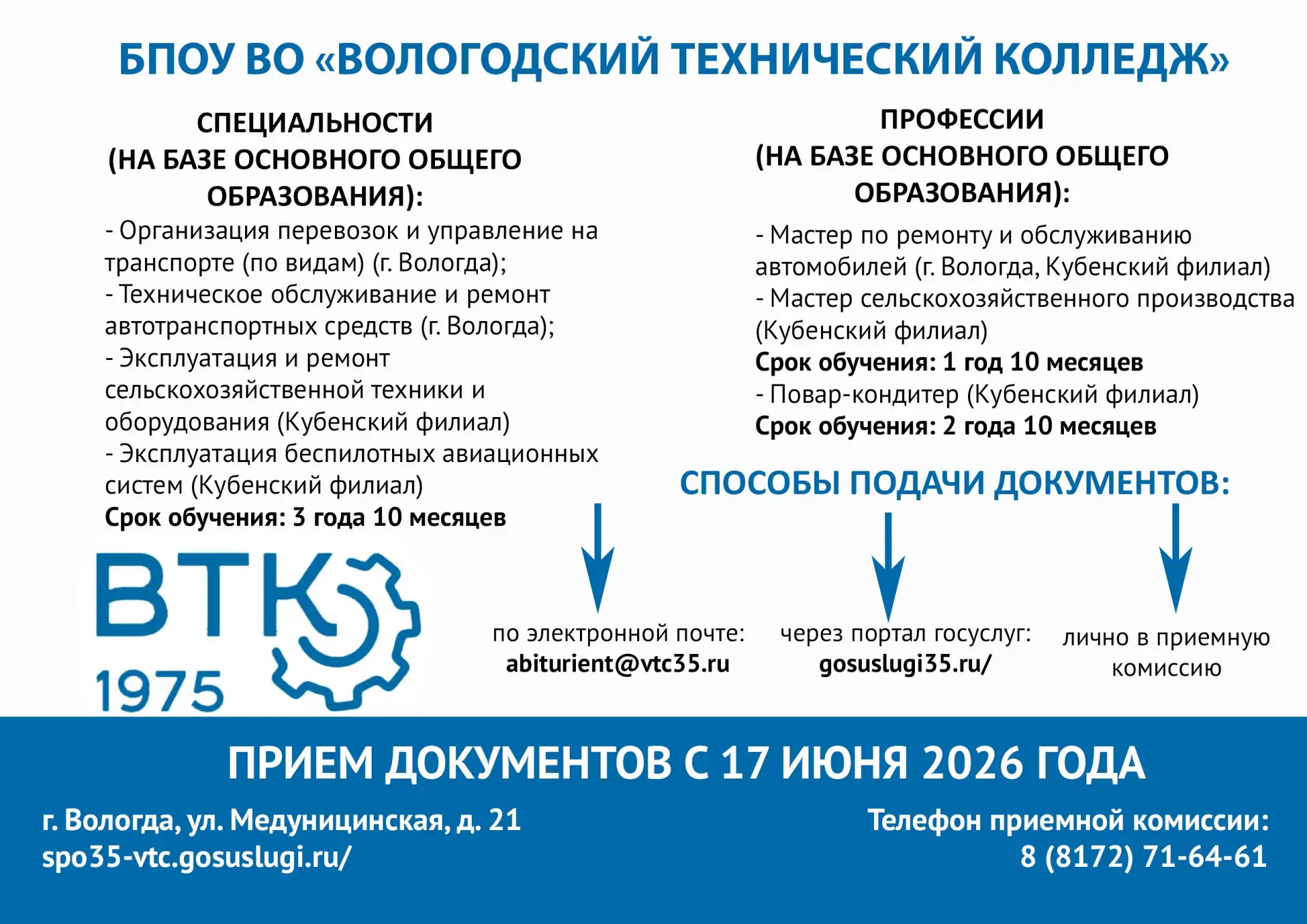 📌 Уважаемые родители и выпускники!