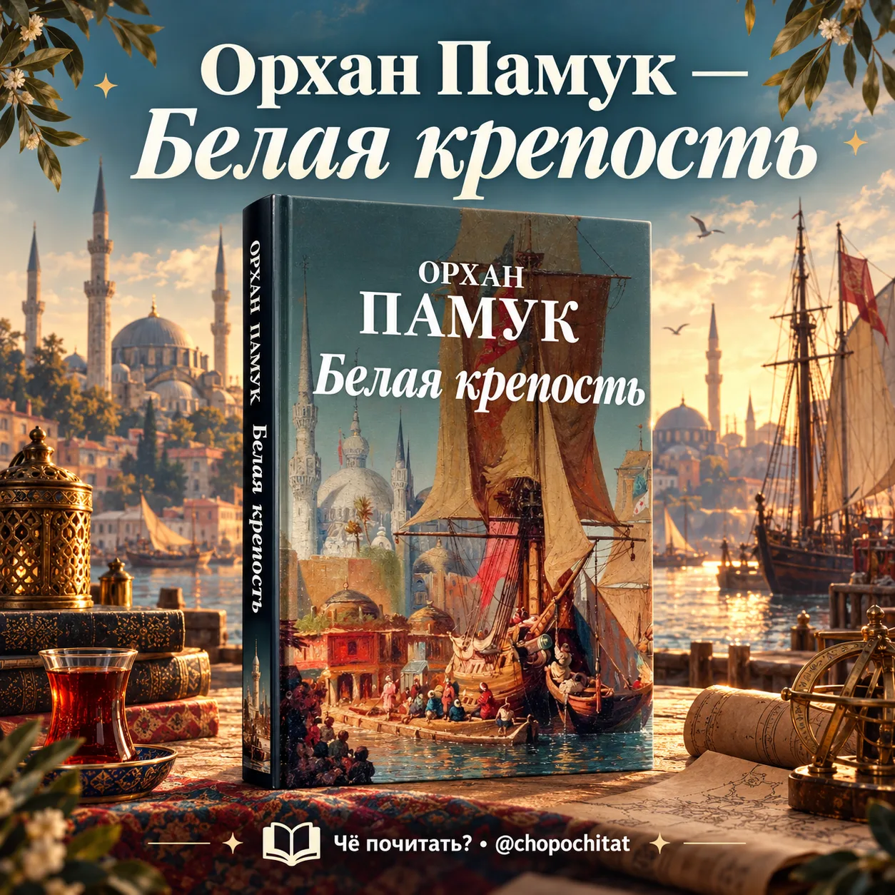 Орхан Памук — «Белая крепость» 🏰