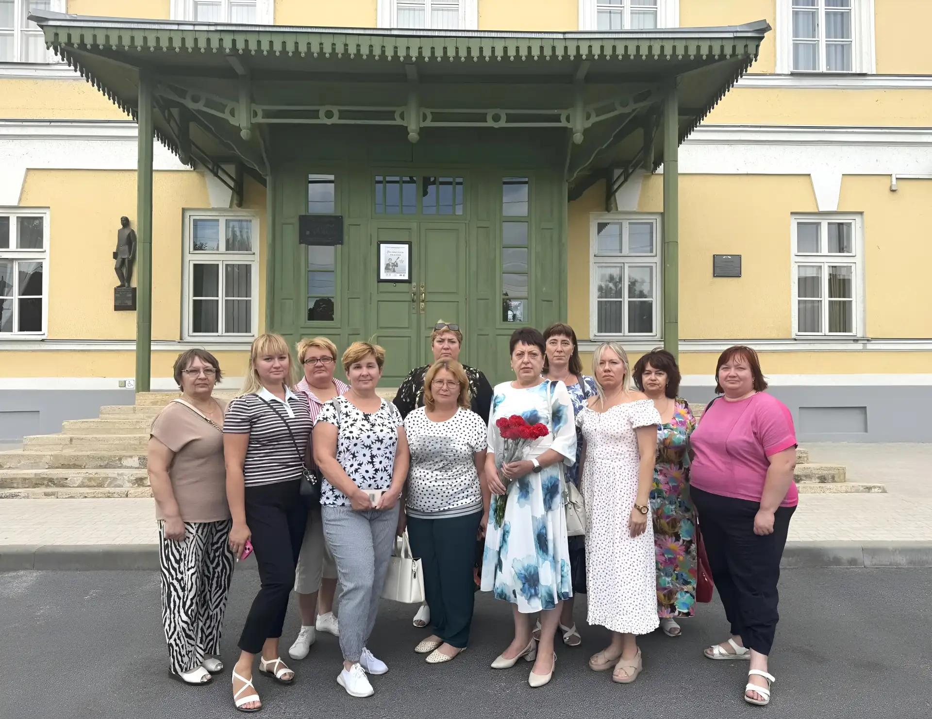 Накануне Дня освобождения Таганрога от немецко-фашистских захватчиков в Литературном му...
