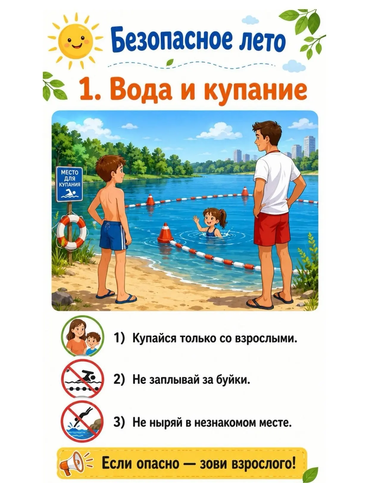 ✨ Уважаемые родители и гости нашего сообщества!

❗Давайте вспомним правила безопасности, чтобы кажды