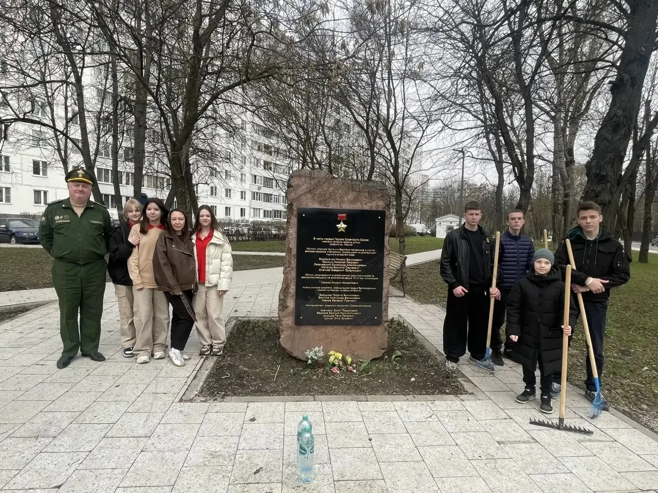 Сегодня наш волонтёрский отряд школы «Первые 1573» принял участие в важной и по-настоящему значимой 