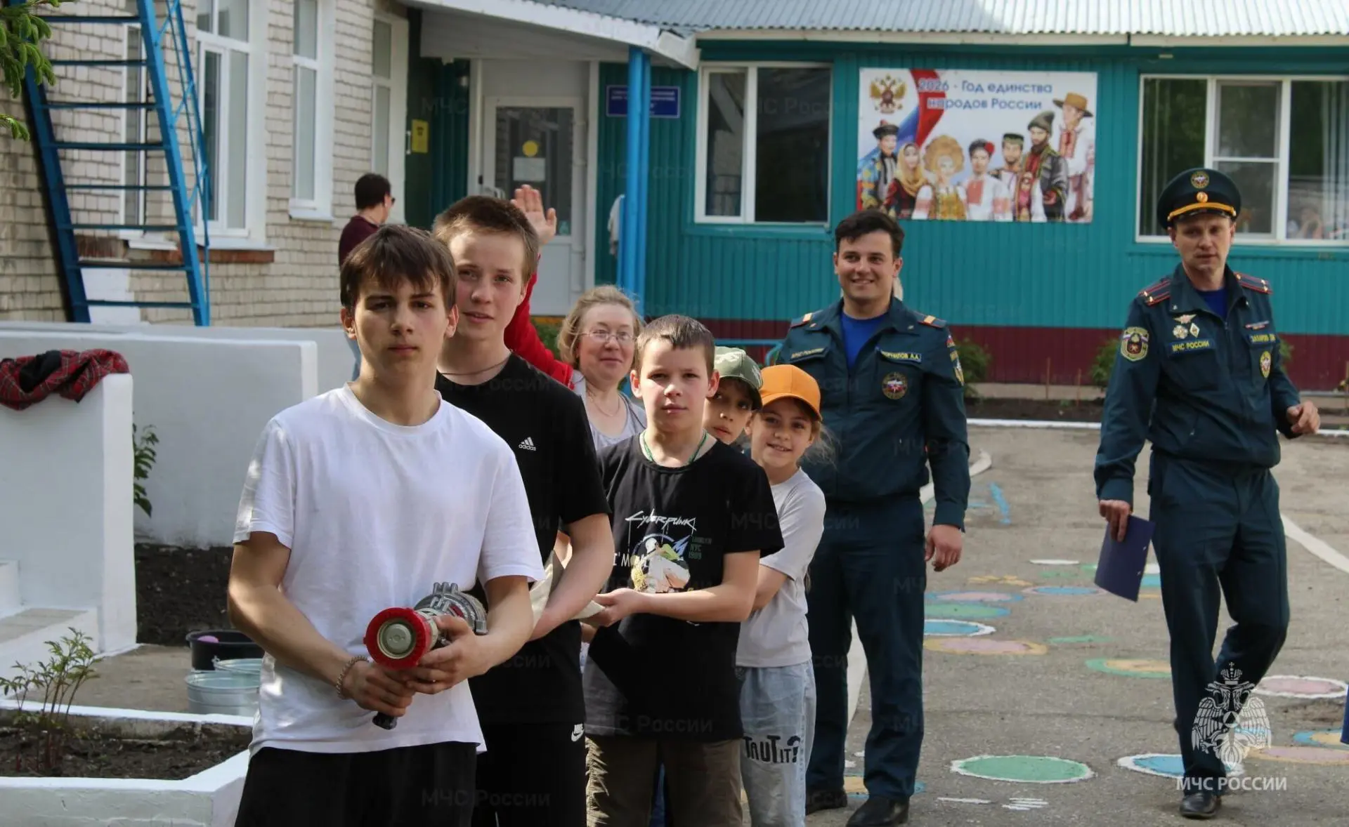 🧑🏻‍🚒Димитровградские огнеборцы провели пожарную эстафету в социально-реабилитационном центре  Сотруд